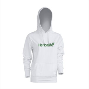 Bluza damska z kapturem z logo Herbalife