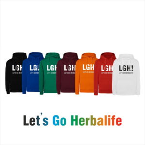 Bluza z kapturem dla mężczyzn z kieszenią typu kangur nadruk LGH