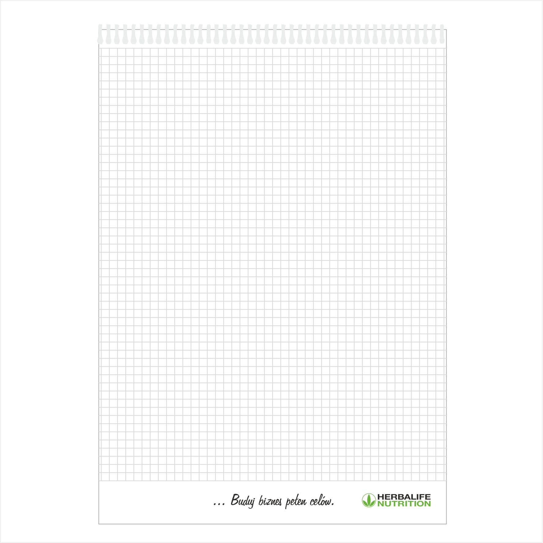 25 szt - Notes A4 spiralowany Herbalife Nutrition - obrazek 2