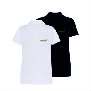 Polo damskie z nadrukiem Herbalife