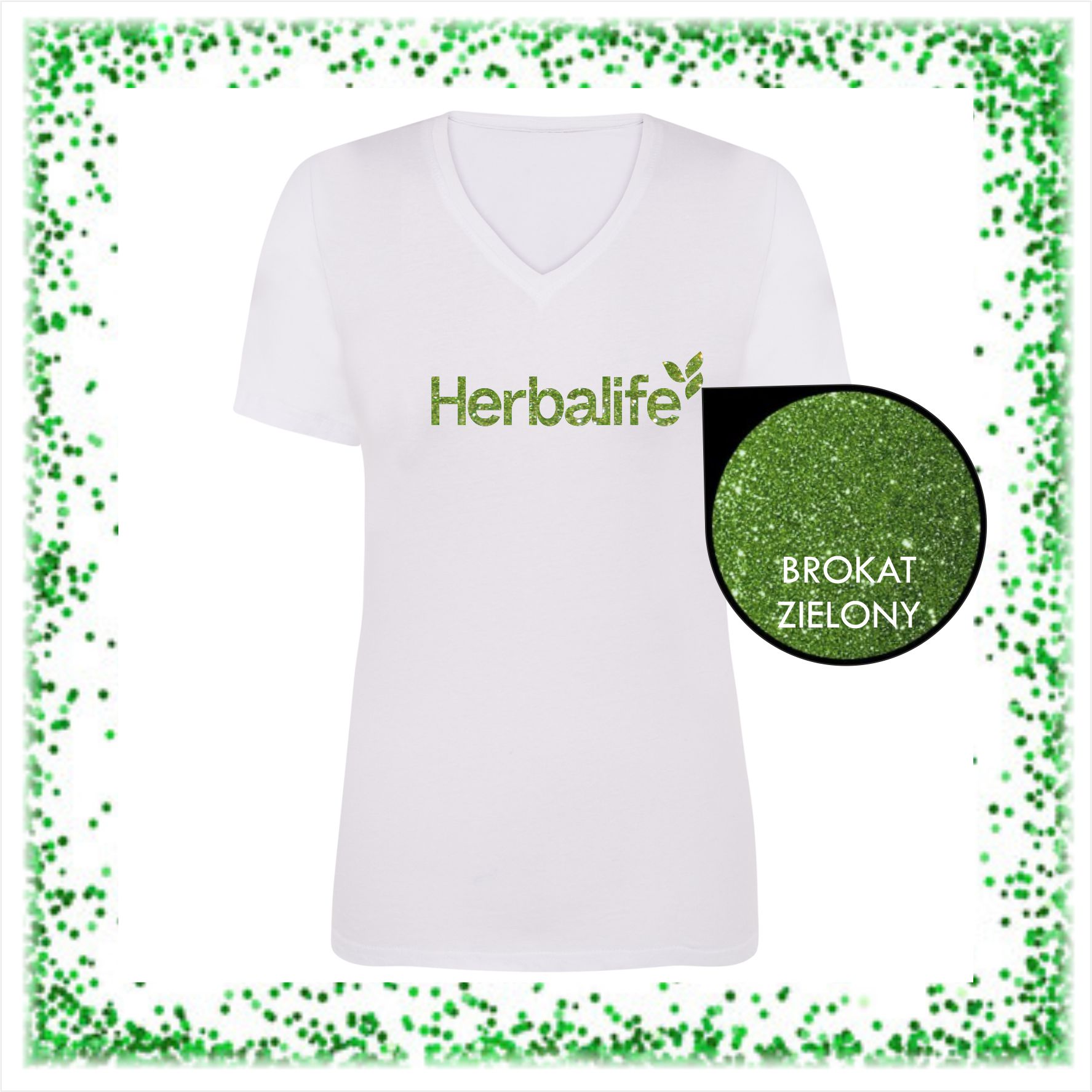 Koszulka damska BROKATOWY Herbalife