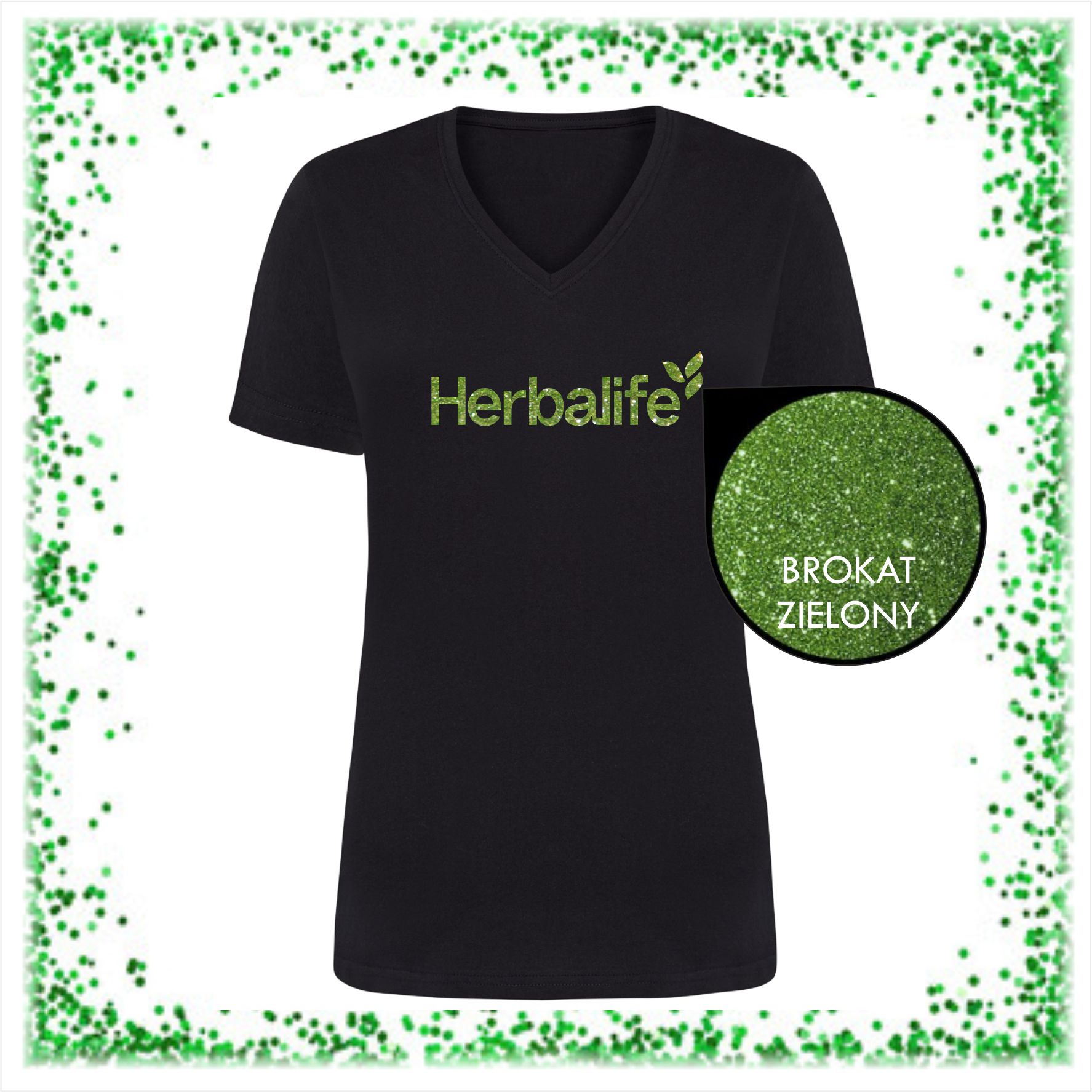 Koszulka damska BROKATOWY Herbalife